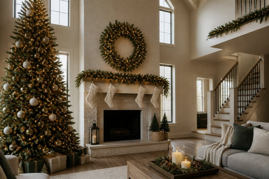 Large Scale Holiday Decor for Modern Homes