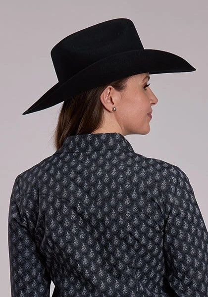 Roper 3270 Paisley (Black/Grey) - Women&
