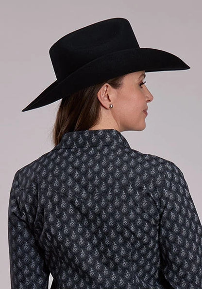 Roper 3270 Paisley (Black/Grey) - Women&