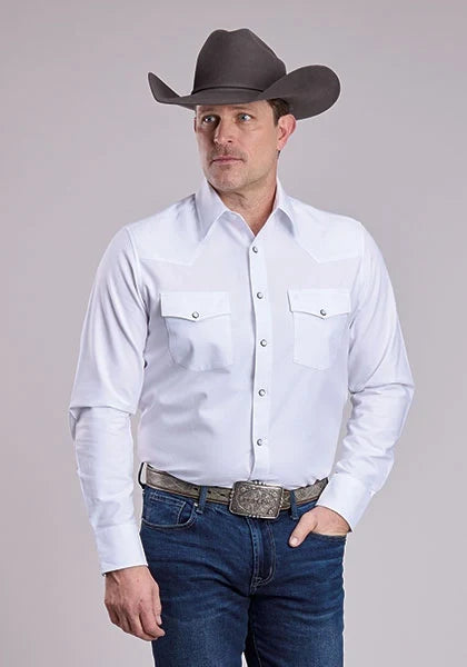 Stetson 2768 Soft Oxford (White) - Men&