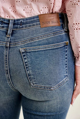 Judy Blue Mid Rise Flare Jeans 
