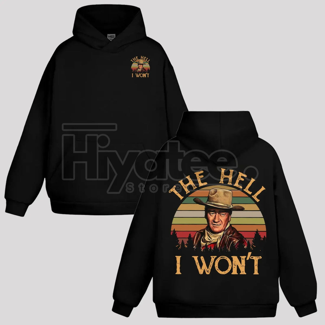 John Wayne Legend Western Hoodie