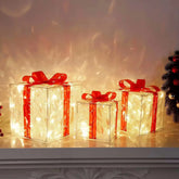 Christmas Glowing Gift Box – Outdoor Christmas Decor