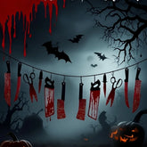 Bloody Halloween Banner – Horror Haunted House Decor