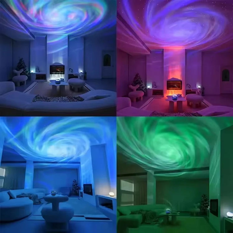 LED Galaxy Projector Light – Colorful Sky Night Lamp