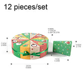 Christmas Candy Gift Box – 12pcs Advent Packaging
