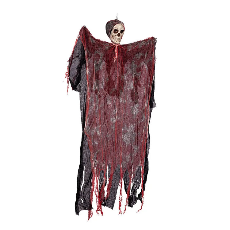 Halloween Hanging Skeleton Decor – 90CM Ghost Prop