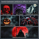 Halloween LED Projection Light – Pumpkin Planet Decor