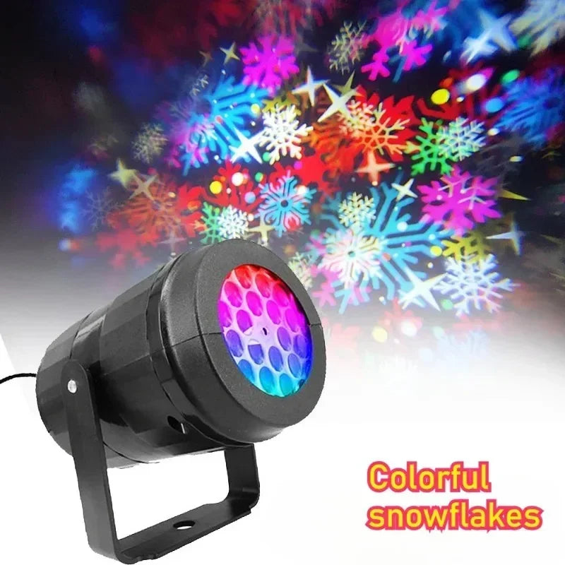 Christmas Projector Lights – 16 Patterns Rotatable LED