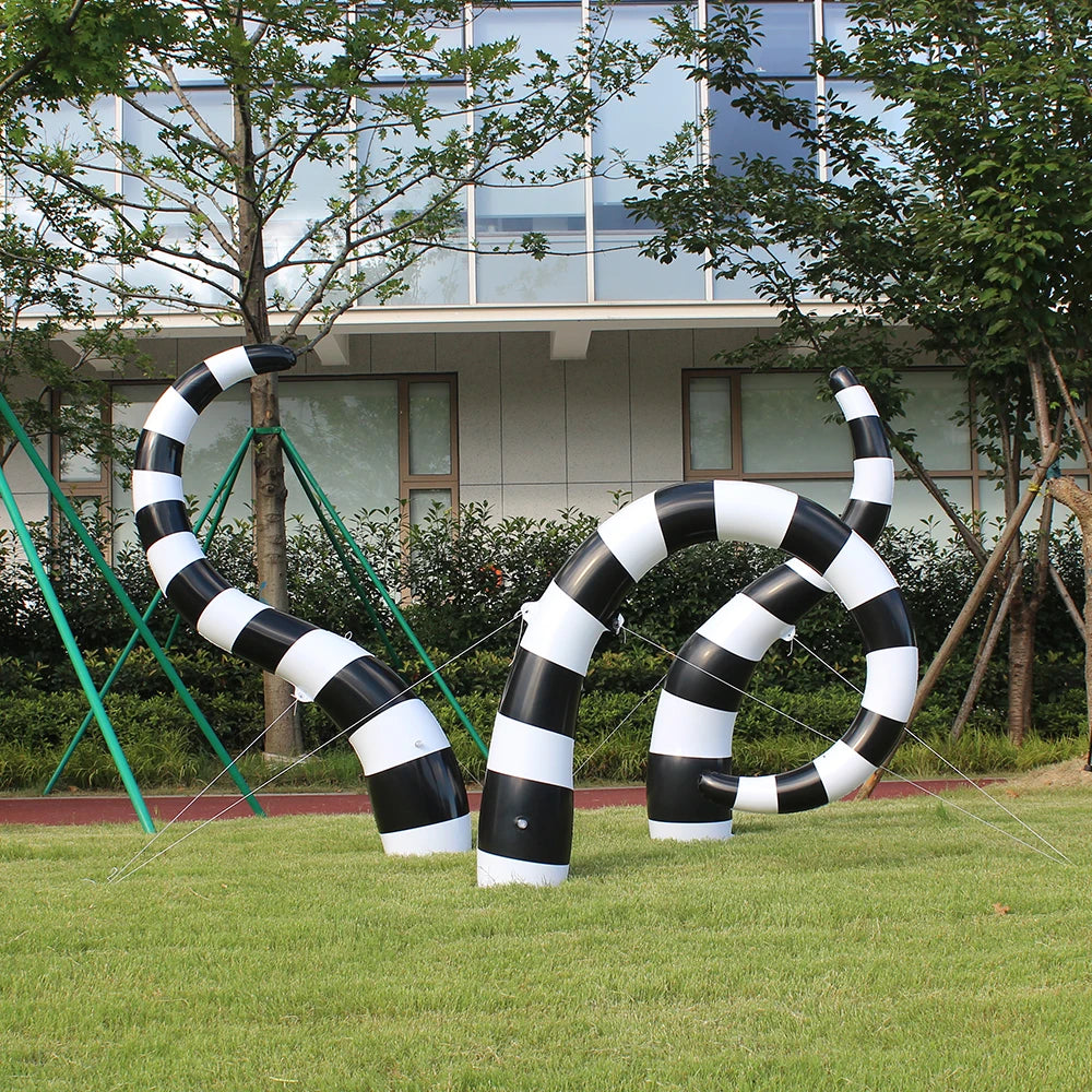 Halloween Inflatable Sandworm – Giant Outdoor Decor