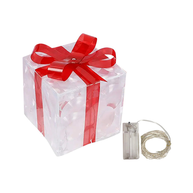 Christmas Glowing Gift Box – Outdoor Christmas Decor