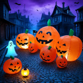 Halloween Inflatable Pumpkin – Family Lawn & Yard Decor