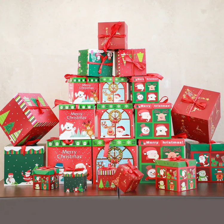 Christmas Gift Boxes – Merry Christmas Party Decor
