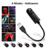 Halloween Moon Projector Light – USB Rotatable Decor