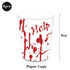 Bloody Handprint Halloween Tableware – Horror Party Set