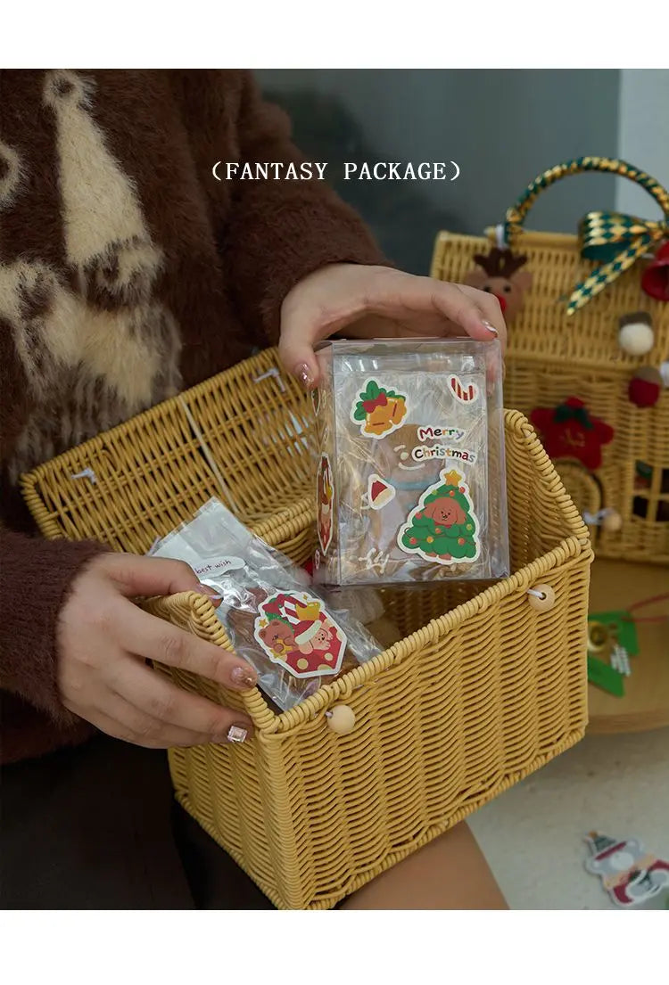 Christmas Gift Box – Rattan Cookie Packaging