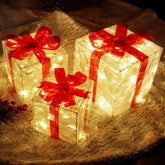 Christmas Glowing Gift Box – Outdoor Christmas Decor