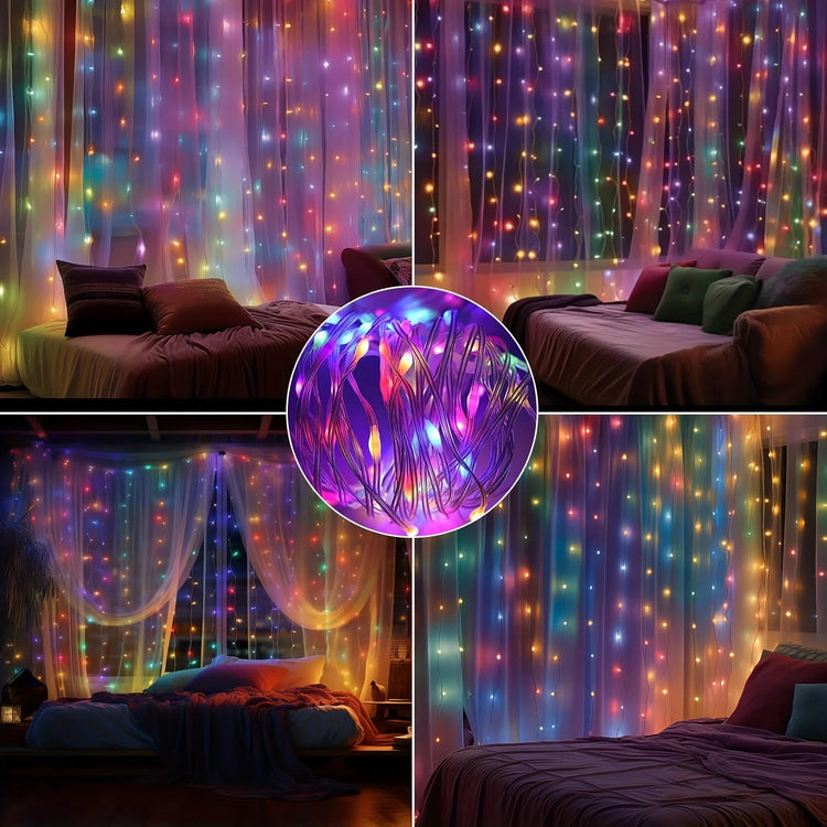 Fairy Curtain Lights – USB String Hanging Lights