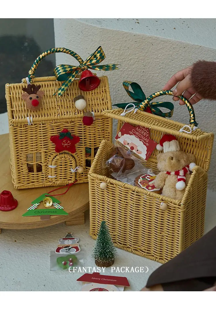 Christmas Gift Box – Rattan Cookie Packaging