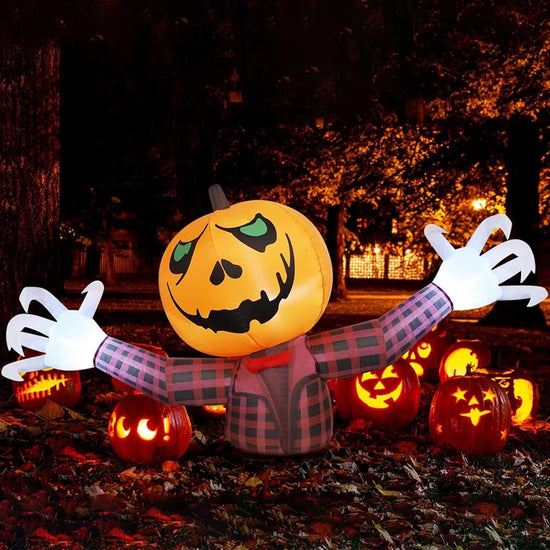 Halloween Pumpkin Inflatable – 1.2M Outdoor Decor