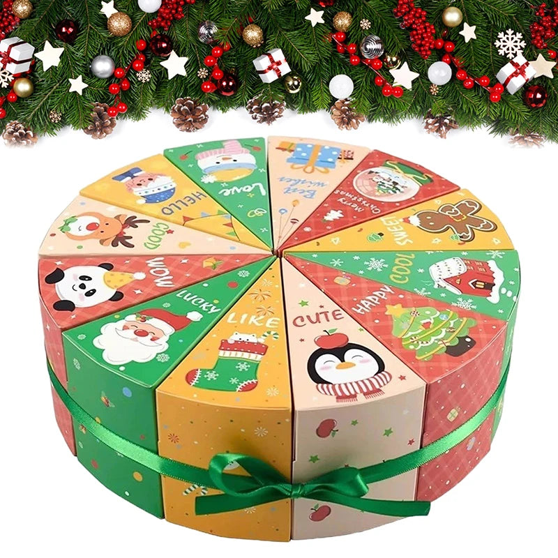 Christmas Candy Gift Box – 12pcs Advent Packaging