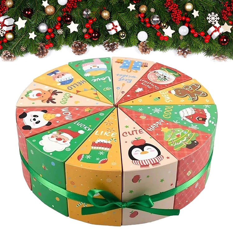 Christmas Candy Gift Box – 12pcs Advent Packaging