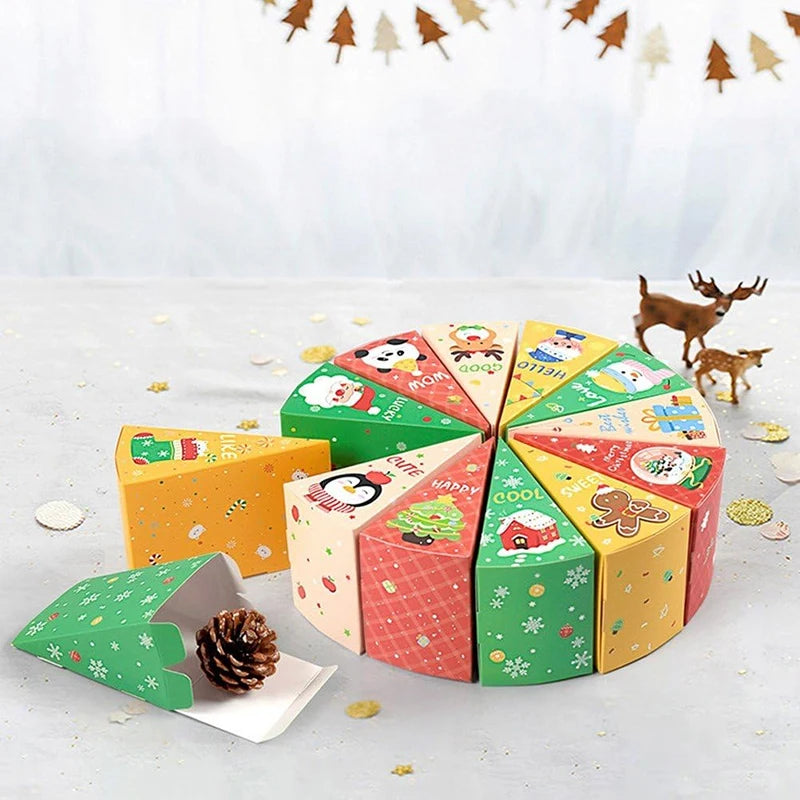 Christmas Candy Gift Box – 12pcs Advent Packaging