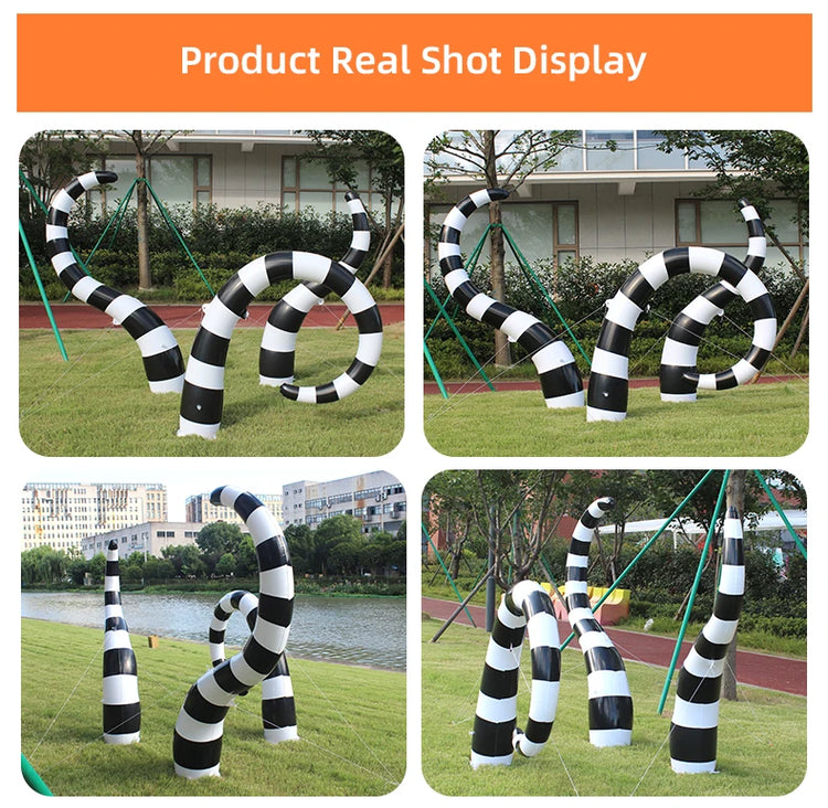 Halloween Inflatable Sandworm – Giant Outdoor Decor