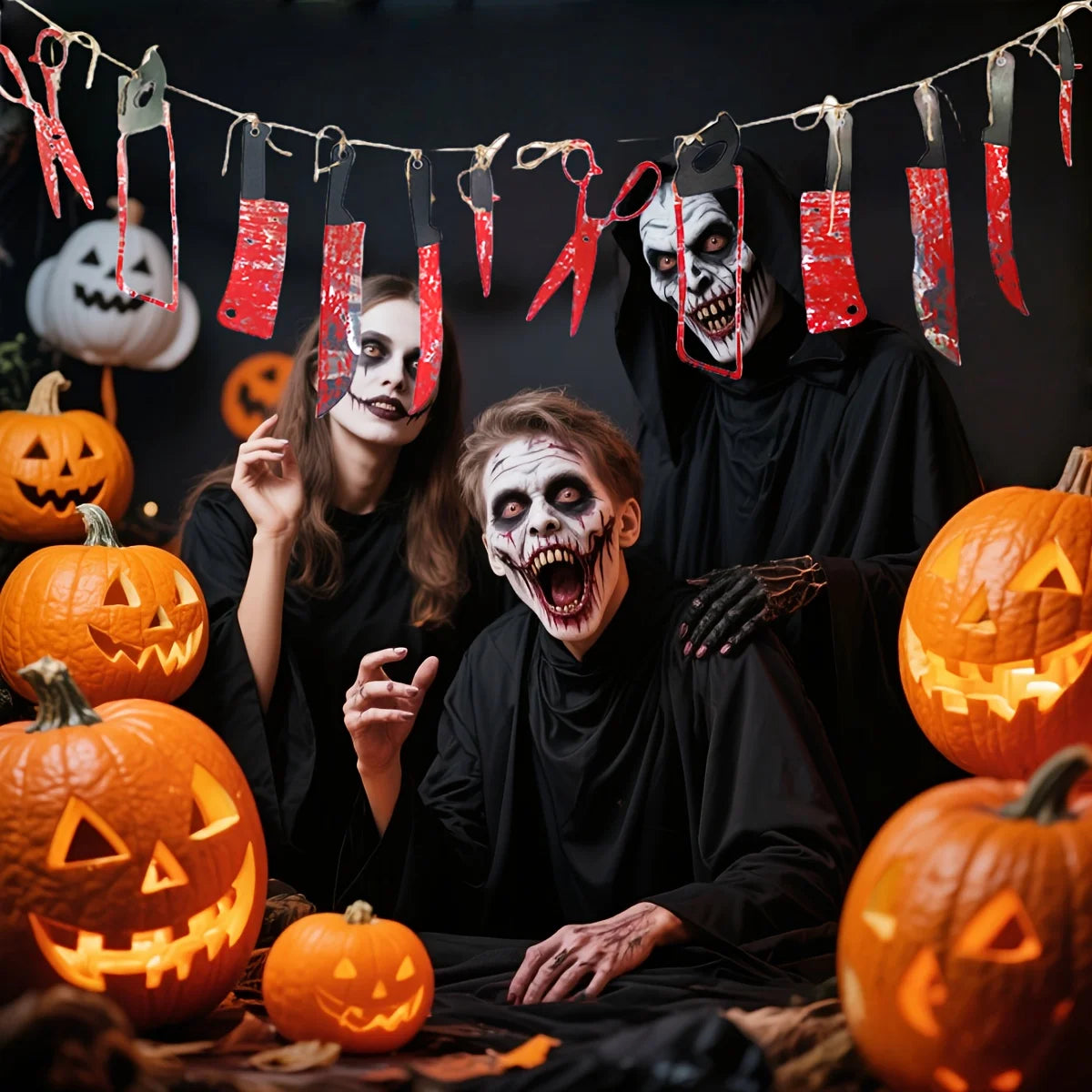 Bloody Halloween Banner – Horror Haunted House Decor