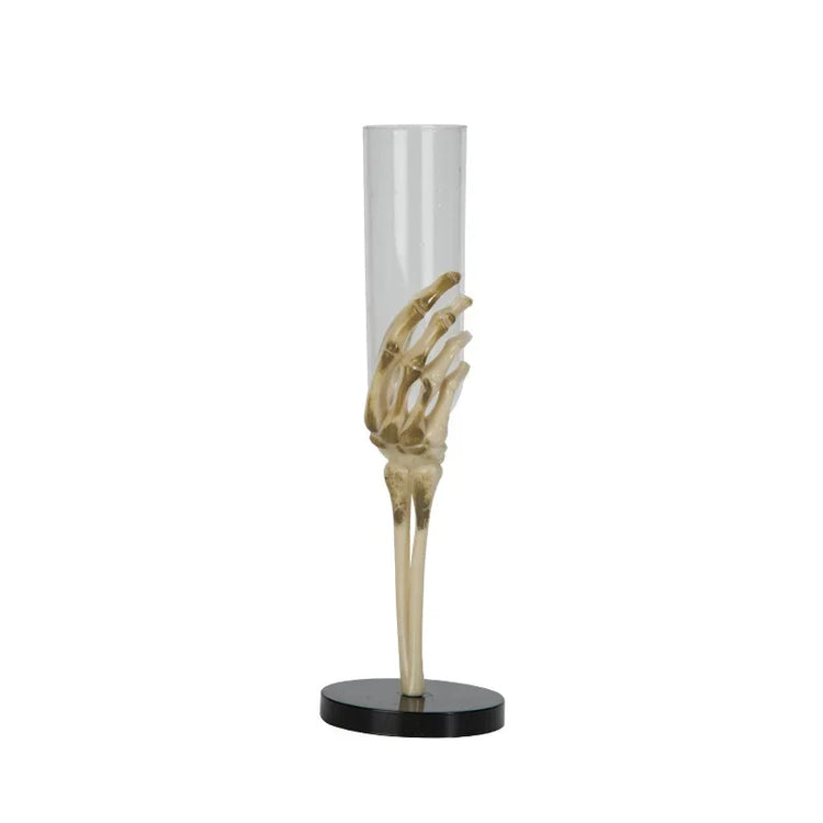 Halloween Goblet Tableware – Skeleton Hand Design