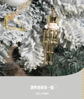 Christmas Ornaments Set – Red, Green & Gold Holiday Decorv