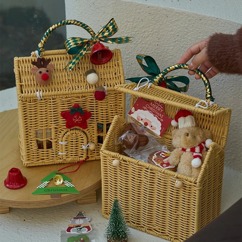 Christmas Gift Box – Rattan Cookie Packaging