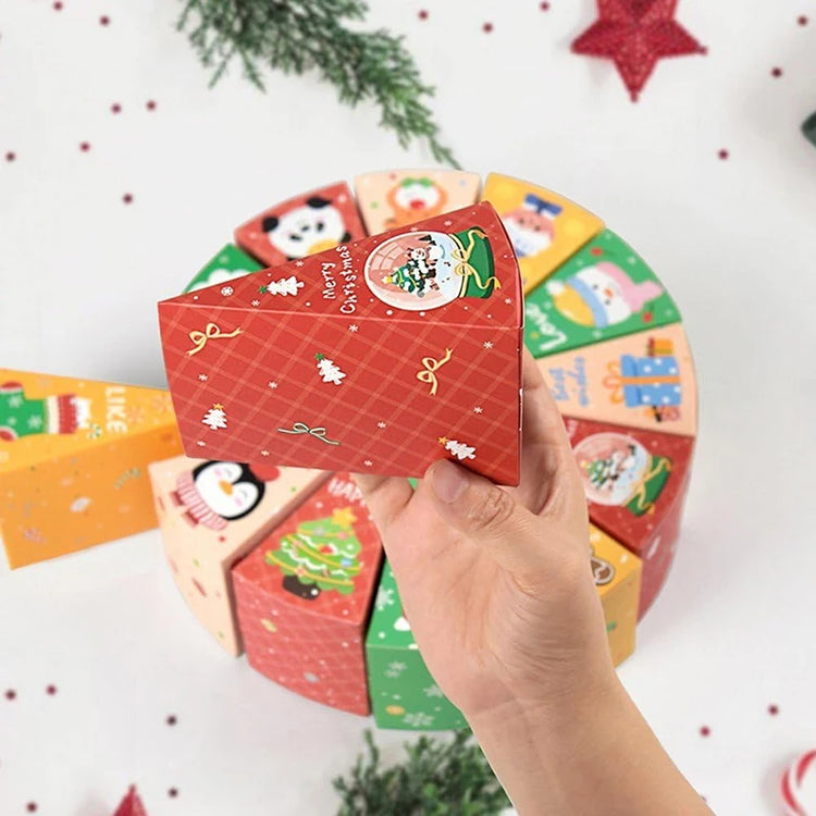 Christmas Candy Gift Box – 12pcs Advent Packaging