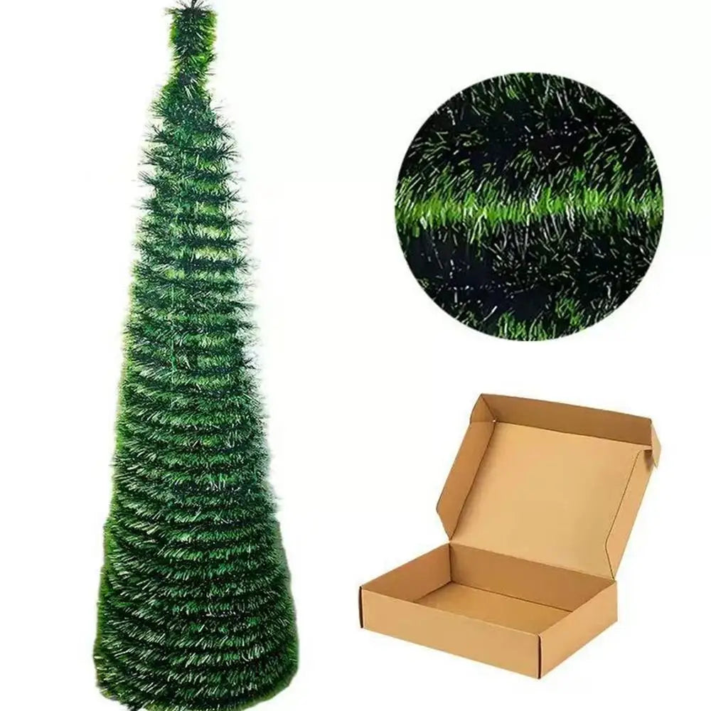 5 Ft Christmas Tree – Foldable Holiday Decoration