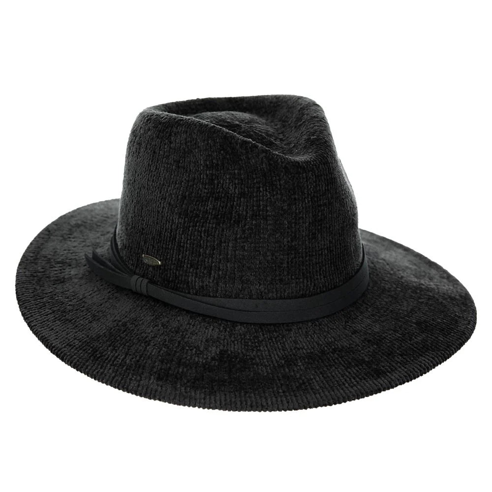 Scala Poppy - Soft Knit Fedora Hat