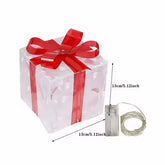 Christmas Glowing Gift Box – Outdoor Christmas Decor