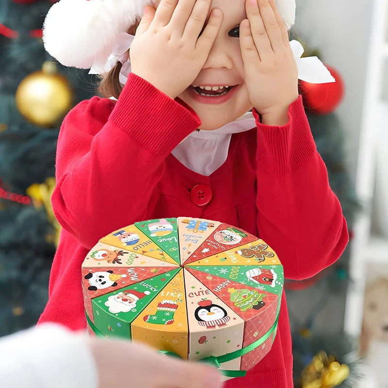Christmas Candy Gift Box – 12pcs Advent Packaging