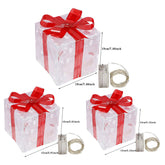 Christmas Glowing Gift Box – Outdoor Christmas Decor