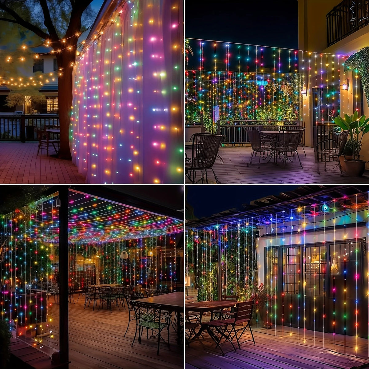 Fairy Curtain Lights – USB String Hanging Lights