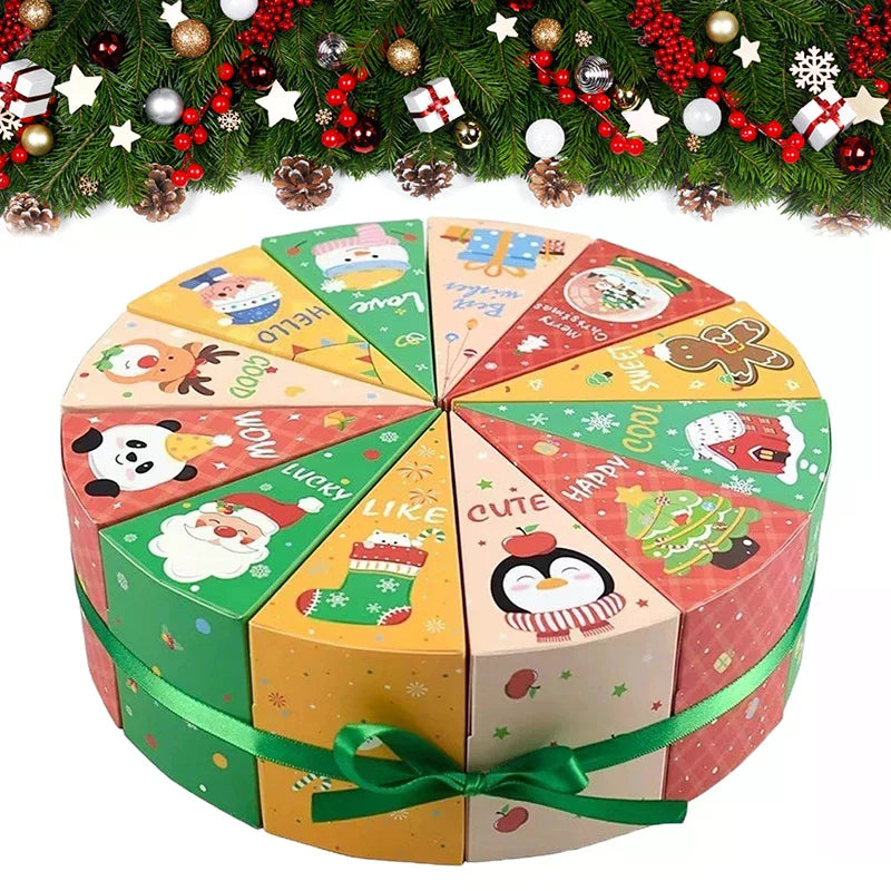 Christmas Candy Gift Box – 12pcs Advent Packaging