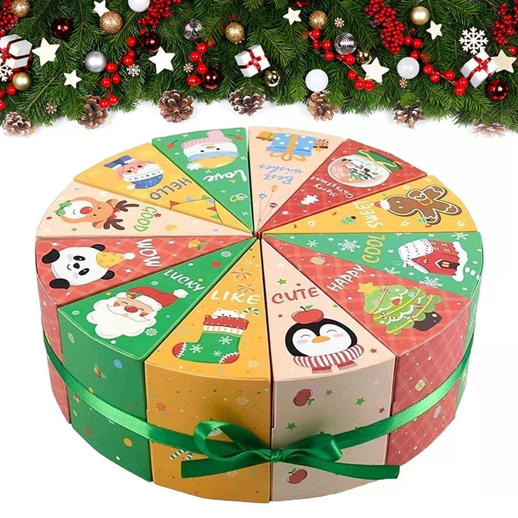 Christmas Candy Gift Box – 12pcs Advent Packaging