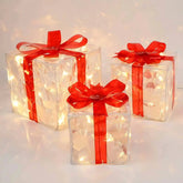 Christmas Glowing Gift Box – Outdoor Christmas Decor