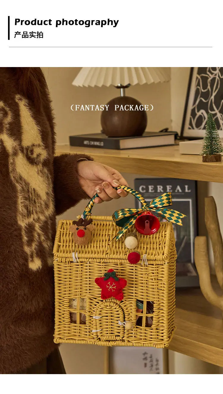 Christmas Gift Box – Rattan Cookie Packaging