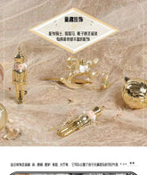 Christmas Ornaments Set – Red, Green & Gold Holiday Decorv