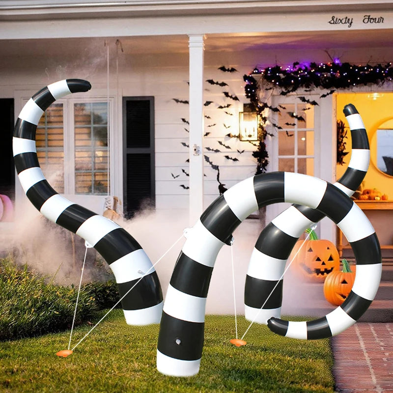 Halloween Inflatable Sandworm – Giant Outdoor Decor