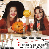 Halloween Goblet Tableware – Skeleton Hand Design