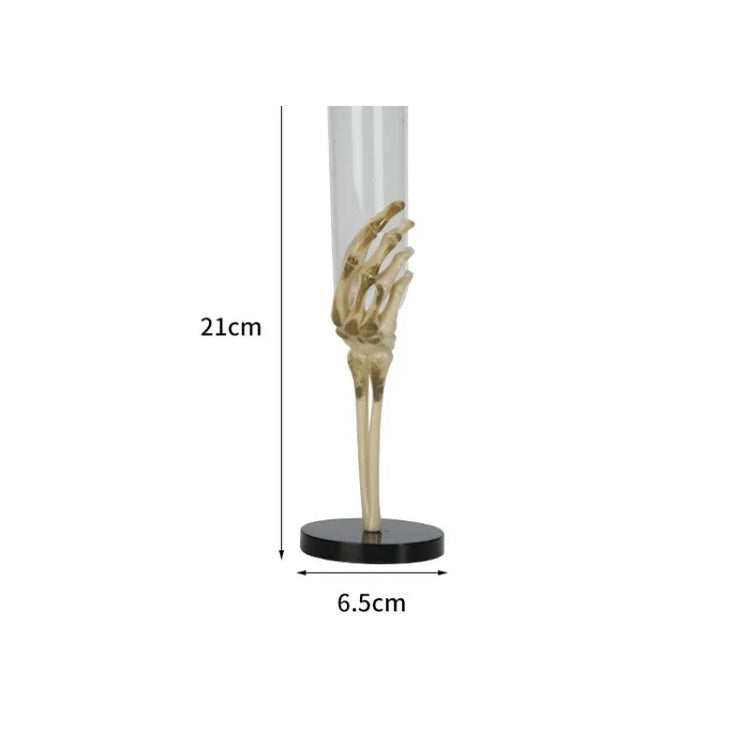 Halloween Goblet Tableware – Skeleton Hand Design
