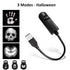 Halloween Moon Projector Light – USB Rotatable Decor