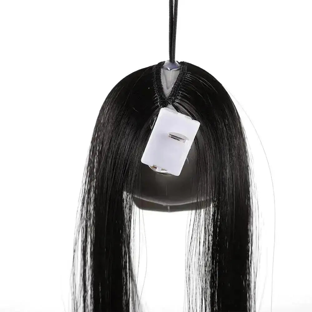 Halloween Hanging Ghost Skeleton – Long Hair Horror Prop