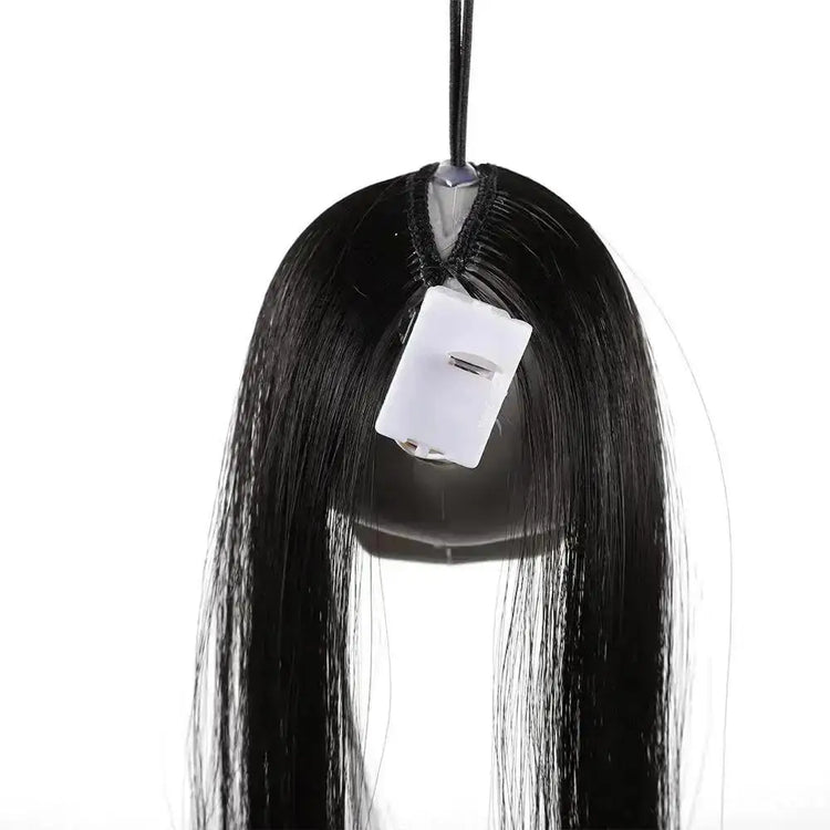 Halloween Hanging Ghost Skeleton – Long Hair Horror Prop